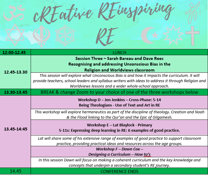 An inspiring day of RE CPD CREative and REinspiring RE Conference put together in collaboration between The Salisbury Diocesan Board of Education, and members of/advisers for Wiltshire, Dorset and BCP SACRES Book your place below: 19th March 2024 sdbe-onlinelearning.thinkific.com/courses/re-con…