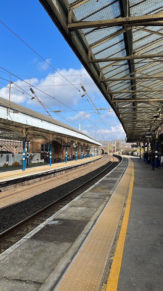Flying visit to the gorgeous Penrith (including amazing station) for <a href="/PTIEducation/">The PTI</a> workshop. Second rehearsal with @hertscymg Training Choir tonight, and our concert of mass settings with @allsaintsccrbkc Schola tomorrow.