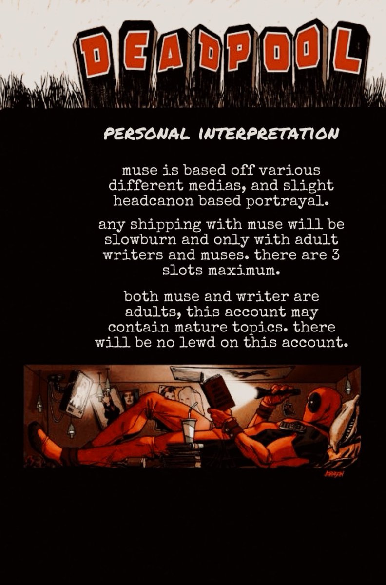 CAPTAIN DEADPOOL (@4thwaiis) on Twitter photo 