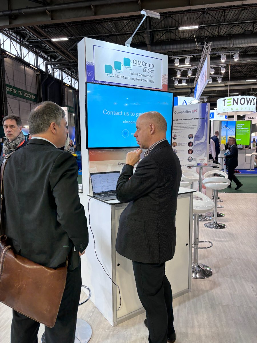 2nd day at JEC World! Meet us at Composites UK Pavilion (Hall 6, S62 &amp; T62). Discuss research, insights, collaboration. #JECworld #composites #researchhub #networking #JEC2024