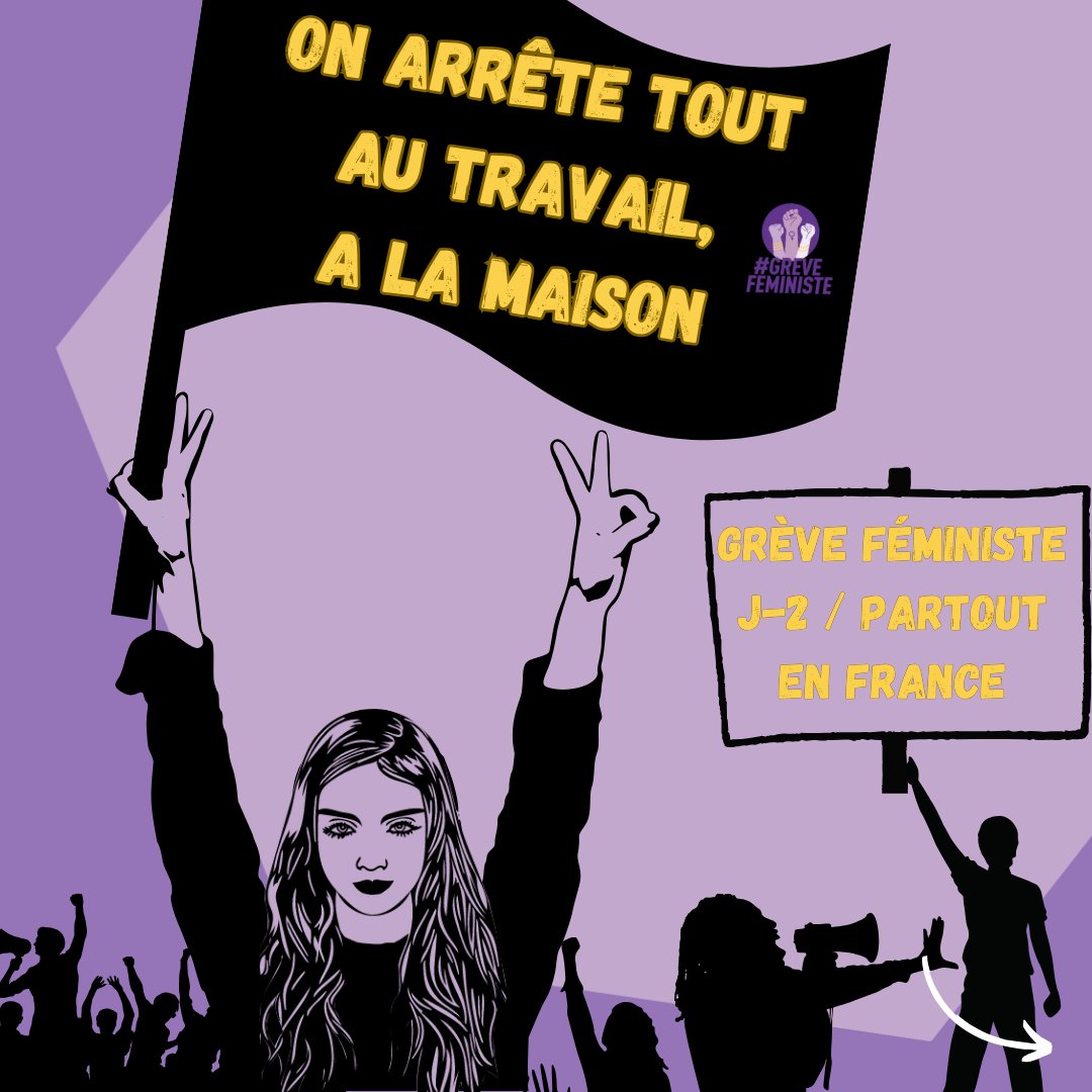 Grève féministe tweet media