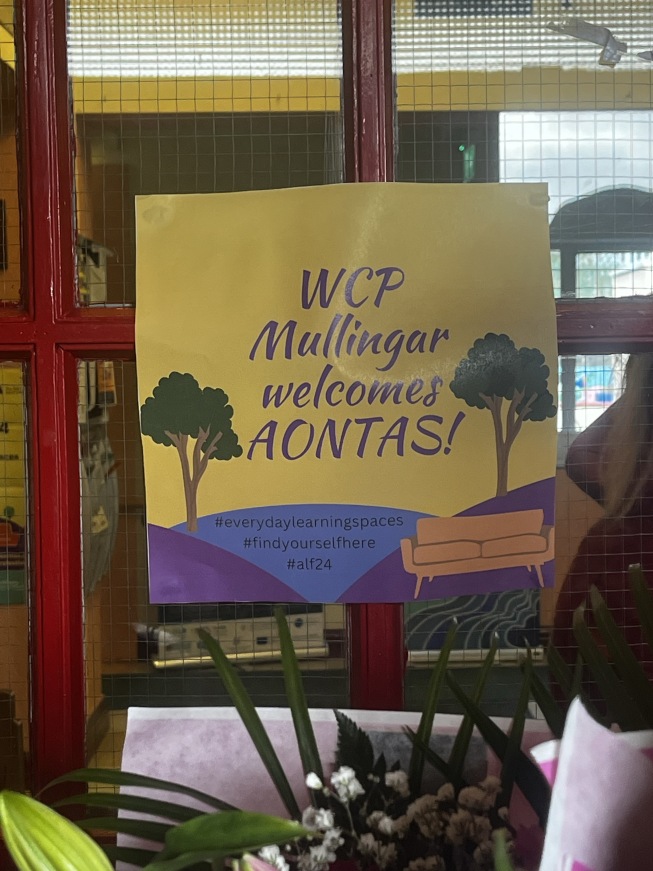 Yesterday AONTAS CEO @DearbhailLawles attended a coffee morning at Women's Community Project Mullingar, an #ALF24 event, where learners shared stories and discussed how the centre changed their lives. Discover more #ALF24 events 👉 adultlearnersfestival.ie/events/ #FindYourselfHere