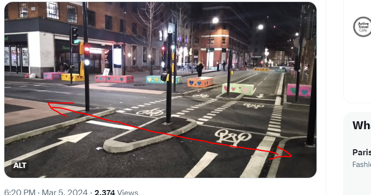 KarlTroyLondon's tweet photo. @RantyHighwayman @activetravelcaf you cant cross it either..... https://t.co/EPe2dMp5k9