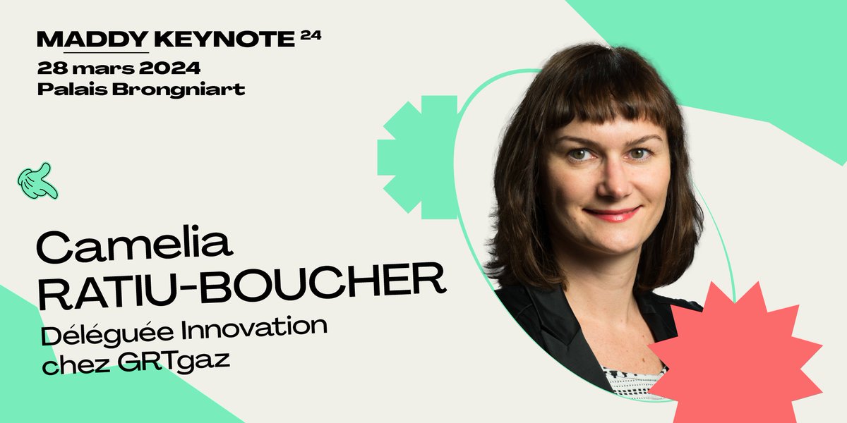 bymaddyness's tweet photo. 🔥 Ne manquez pas l'intervention de @CaRatiu de @GRTgaz à la #MKN24, le 28 mars au Palais Brongniart !

Déléguée Innovation chez GRTgaz, diplômée de Science Po, elle impulse l'innovation chez GRTgaz depuis 3 ans.

🔗 Infos et Billetterie : https://t.co/NCQGCHJZzV https://t.co/YXTkakhdj5