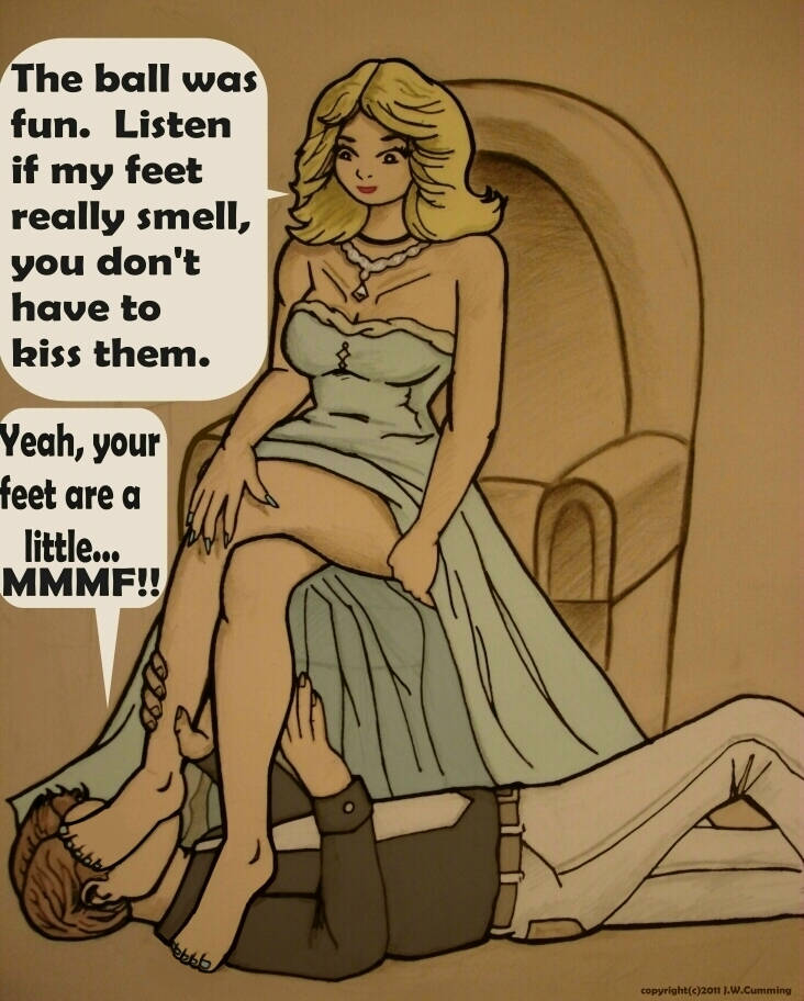 PtiLecheCul's tweet photo. #Joyseat #femdom #comic I like Joyseat too. Her drawings are a bit simpler than some other authors, but very effective with a bit of humour: the scene-setting, the attitudes of the falsely ingenuous, falsely naive heroines. https://t.co/5Z212HMF5p