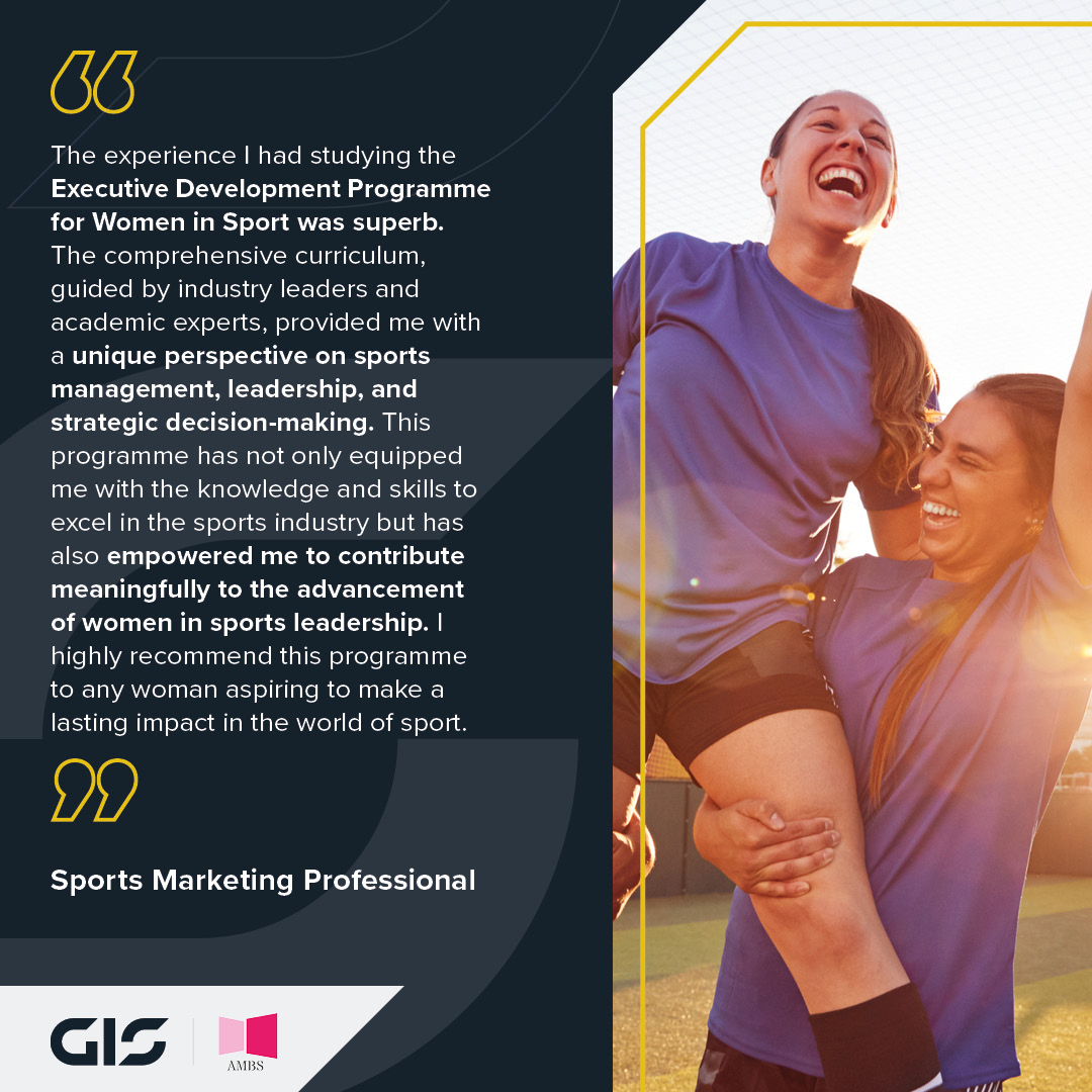 We are pleased to have launched a new initiative alongside Aula Magna Business School to empower women in the sports industry! 💪 Read all about the new initiative here and the benefits it brings 👉 bit.ly/3HBcSb4