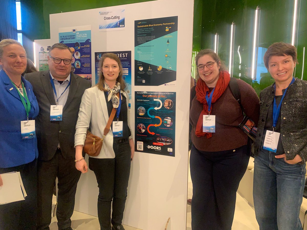 Discussing the Black Sea science base for blue economy, #oceanobserving & #marinedata, #capacity enhancement & sustained EU support at the #EUOceanDays in Brussels - @doorsblacksea, @BlueEconomyEU & @PREP4BLUE #MissionOcean #EUbluedeal