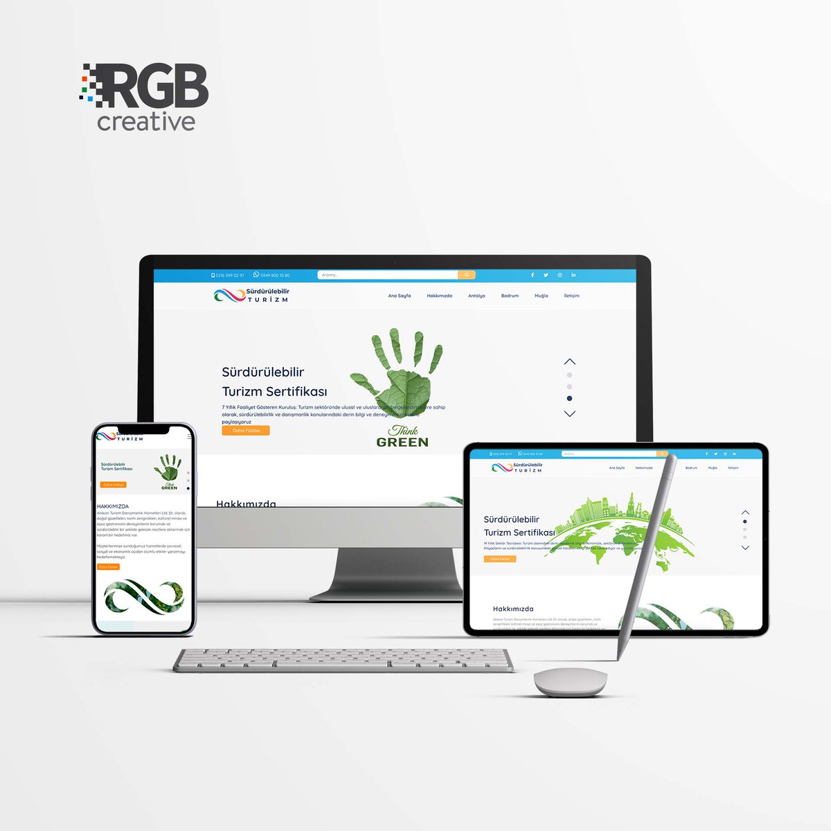 Sürdürülebilir Turizm Sertifikası Web Tasarım ve Php uygulama hizmetleri.
#webtasarım #webtasarim #webdesign #website #eticaret #e-ticaret #eticaretyazılımı #internetsitesi #özelwebyazılım #eticaret #php #phpcode #phpkodlama #phpwebsite #rgbcreative