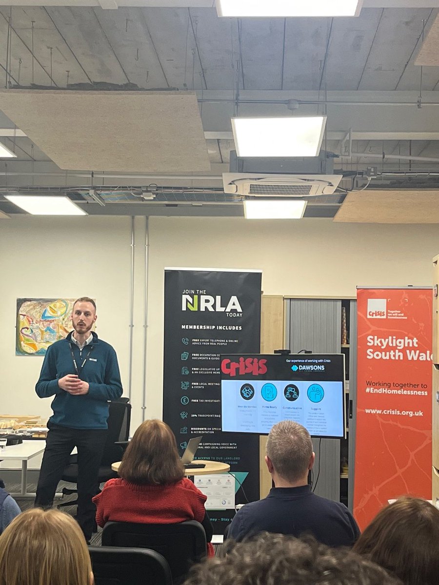 📸 Great working with @crisiswales to host our joint landlord networking and information event at South Wales skylight building last night. Thank you to all those who spoke and came along! #landlords #networking #southwales #landlordadvice