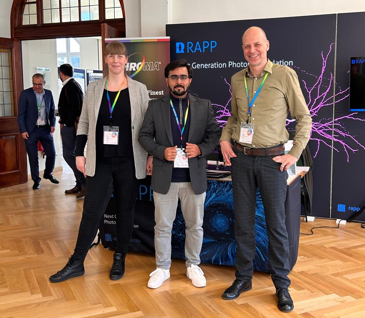 And even more happy faces you can meet at our booth at the #ICOB2024