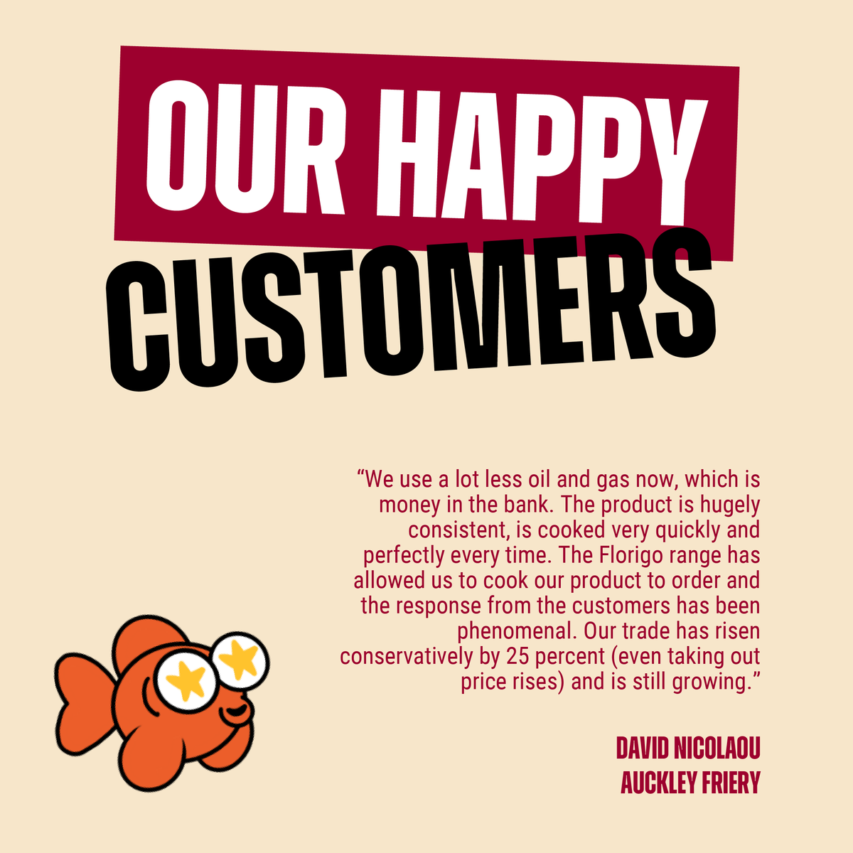 Discover how Florigo has transformed kitchens and businesses across the UK. 🍟

Dive into our inspiring testimonials and join the journey of culinary triumphs: florigo.co.uk/our-customers/