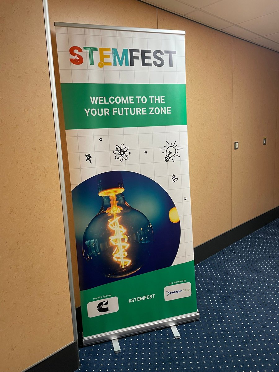rtcstem's tweet photo. Our STEMfest Tees Valley event is well underway! 🚀 With 40+ companies, we're set for 2 days of hands-on activities &amp; career exploration. Excited to welcome 1500 young minds to Mowden Park Rugby Club! #STEMfest #TeesValley #FutureLeaders https://t.co/Mdca8Q36YU