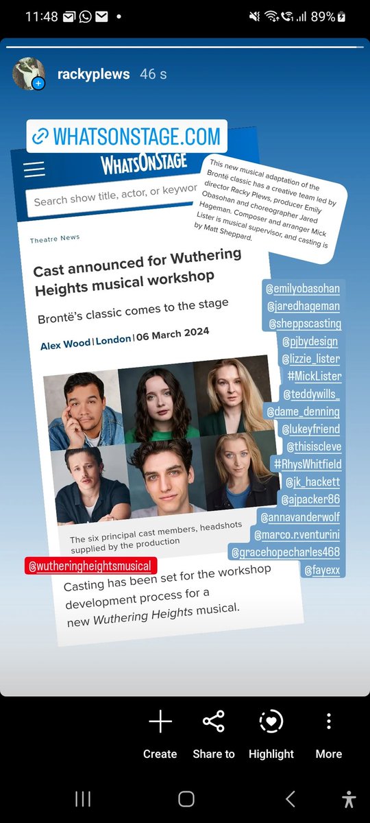 Wuthering Heights the Musical❤️‍🔥
#Director 
#Workshop
#WutheringHeights