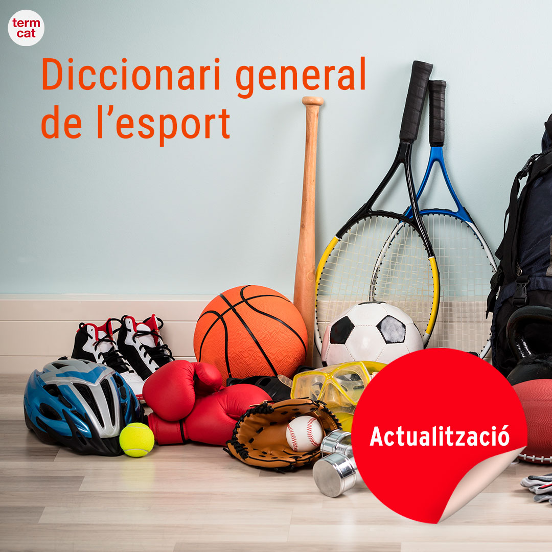 🆕📣 Nova actualització del 'Diccionari general de l’esport'

S’hi han incorporat 88 termes nous i se n’han modificat 245‼️

'cardioboxa', 'cursa contínua', 'futtoc', 'handbol de platja', 'pilota morta' o 'quíntuple doble' 👇

termcat.cat/ca/actualitat/…

<a href="/UFECcat/">Unió de Federacions Esportives de Catalunya</a>