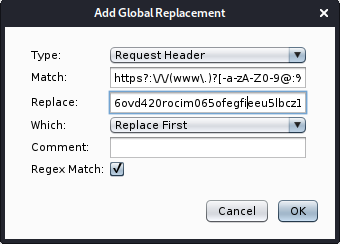 vuln_X's tweet photo. Automating SSRF using Autorepeater 🔒

In this window of Auto-Repeater, we can specify some regex to find urls. In this case, I'll use this regex.

👉 https?:\/\/(www\.)?[-a-zA-Z0–9@:%._\+~#=]{1,256}\.[a-zA-Z0–9()]{1,6}\b([-a-zA-Z0–9()@:%_\+.~#?&amp;//=]*) https://t.co/FdLpQEXYPS