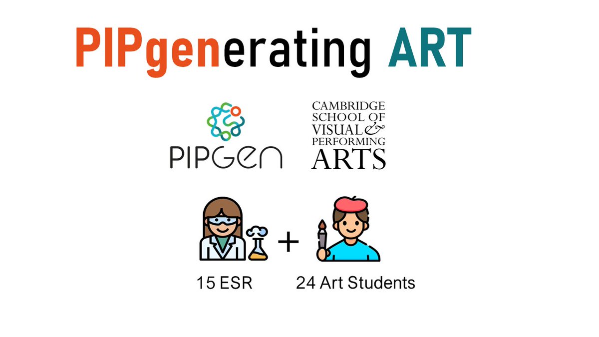 CarrerasIJC's tweet image. 🤩This is amazing 👇

- 1⃣5⃣RESARCHERS in #Cancer biology @PIPgen_ITN 
- 2⃣4⃣ARTISTS from the @csvpa 
- 1⃣GOAL: to merge Arts and Science to create a new form of communication

Do not miss this initiative and follow them for the latest updates!

#PIPgeneratingART