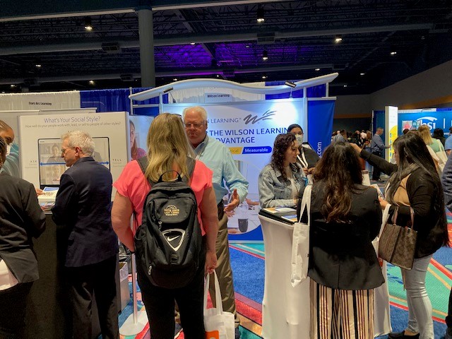 WilsonLearning's tweet image. Please take a peek behind the scenes with these snapshots from our booth at the Training 2024 Conference &amp;amp; Expo in Orlando, Florida! 

#Training2024 #SalesLeadership #WilsonLearning #TrainingandDevelopment #LeadershipDevelopment #Conference2024 #Leadershipcommunication