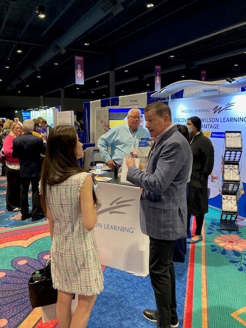 WilsonLearning's tweet image. Please take a peek behind the scenes with these snapshots from our booth at the Training 2024 Conference &amp;amp; Expo in Orlando, Florida! 

#Training2024 #SalesLeadership #WilsonLearning #TrainingandDevelopment #LeadershipDevelopment #Conference2024 #Leadershipcommunication