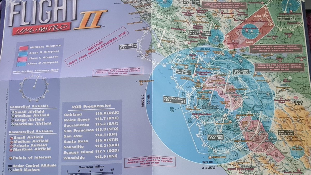 damsonwastaken's tweet image. Flight Unlimted 2 was revolutionary because of its presentation. Maybe it didn't featured the whole world, but the area you could fly around was almost like real back in 1997 when it was released.

Showcase video later on my YT.

#retrogames #flightsim #lookingglass