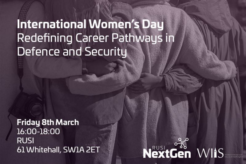 Celebrate #InternationalWomensDay2024 with @RUSINextGen and @WIISUK! CFCS's @avabbasova, @AlannaPutze & @MariaNizzero will be sharing their career experiences at the Redefining Career Pathways in Defence and Security event this Friday. More info here ➡️ bit.ly/4aiNbZp