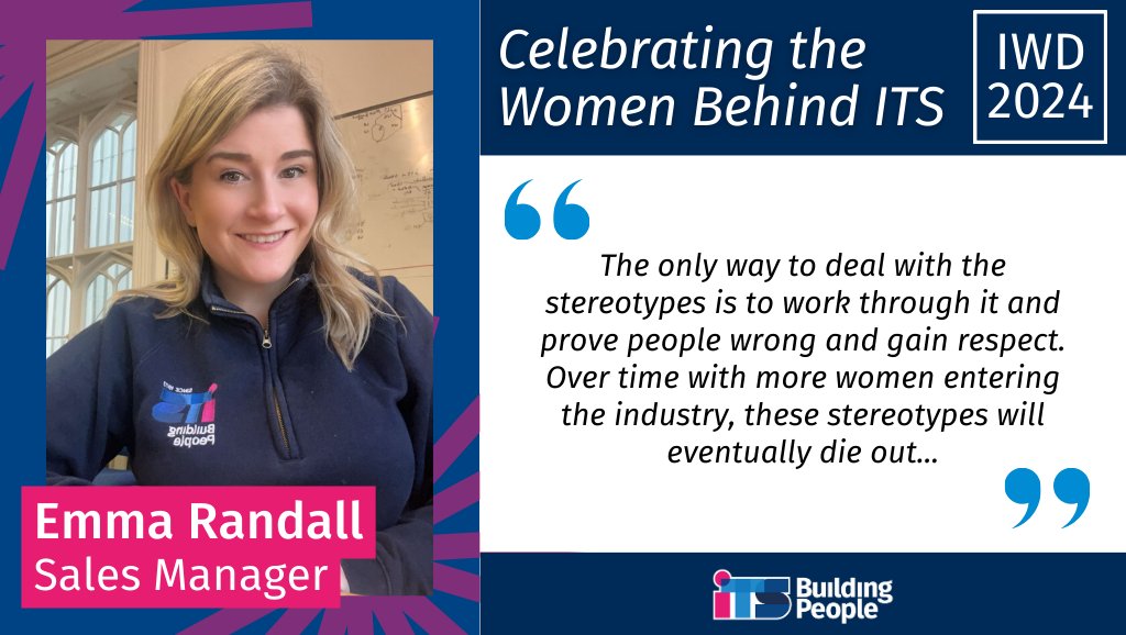 ITSConstruction's tweet photo. π Today we're celebrating Emma Randall, one of our amazing Sales Managers. She's proof that hard work and determination can get you far in construction, regardless of your gender.
#WomenInConstruction #IWD2024 #ConstructionDiversity #InternationalWomensDay https://t.co/AWDTYiDPqn