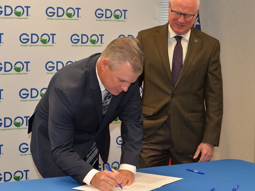 Sean Kilcarr (@aashtosean) on Twitter photo The <a href="/GADeptofTrans/">Georgia DOT</a> & <a href="/GeorgiaWild/">Georgia DNR Wildlife</a> sign a historic conservation agreement to protect #bat habitats in & around #transportation #infrastructure statewide. #construction #multimodal #bridge #road #highway #roadway #wildlife <a href="/aashtospeaks/">AASHTO</a> <a href="/GovKemp/">Governor Brian P. Kemp</a> mailchi.mp/dot.ga.gov/gdo… The <a href="/GADeptofTrans/">Georgia DOT</a> & <a href="/GeorgiaWild/">Georgia DNR Wildlife</a> sign a historic conservation agreement to protect #bat habitats in & around #transportation #infrastructure statewide. #construction #multimodal #bridge #road #highway #roadway #wildlife <a href="/aashtospeaks/">AASHTO</a> <a href="/GovKemp/">Governor Brian P. Kemp</a> mailchi.mp/dot.ga.gov/gdo…
