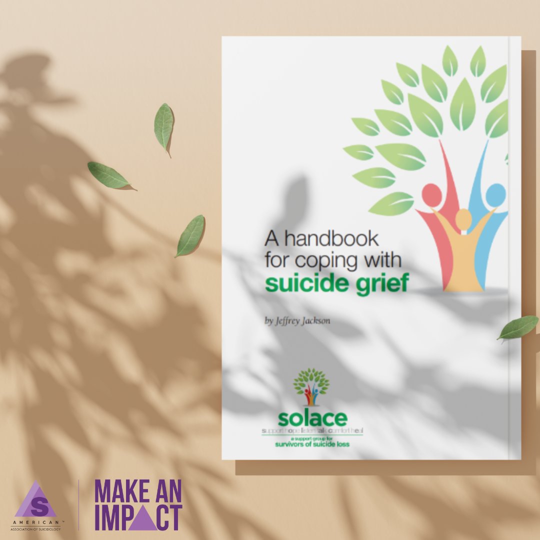 If you or someone you know is navigating suicide grief and loss, consider this booklet as a potential resource. Learn more at the link in our bio. #AASMakeAnImpact #suicideprevention #mentalhealthawareness #grief #griefandloss #mentalhealth #suicidology #griefsupport