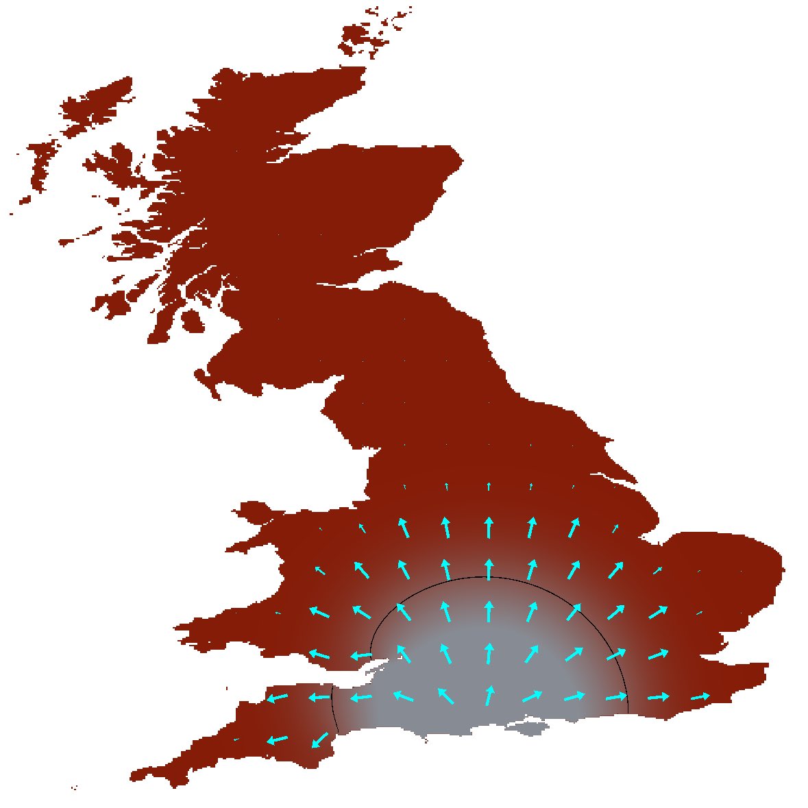 Alongside the proper numerics and analysis of this paper, you can get a feel for biological invasion at visualpde.com/mathematical-b…, all interactive and live on your device!