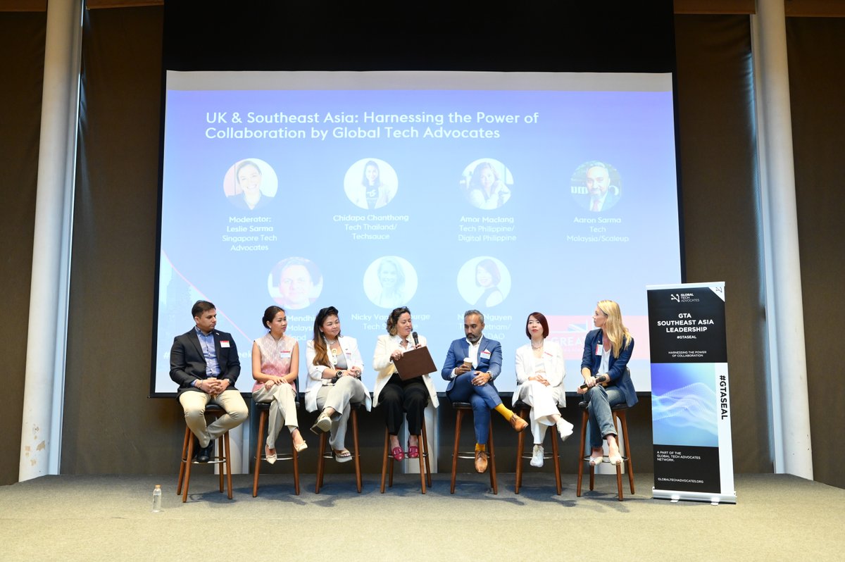 We are proudly participated in the UK-Southeast Asia Tech Week! Discussed the future of the Southeast Asian technology sector at 'Unity in Diversity' panel, highlighting regional collaboration & potential. #UKSEATechWeek