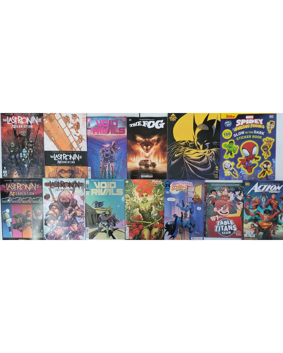 FB down, IG down #NCBD is up! 🔥 Doctor Strange 13 🔥 The Fog 1 🔥 Spectacular Spider-man 1 🔥 TMNT The Last Ronin II Re-Evolution 1 🔥 Ultimate X-men 1 🔥 Void Rivals 7 #Marvel #DCComics #ImageComics #IDW #AWA #Comics #ComicBooks #FinalBossComics #FinalBoss