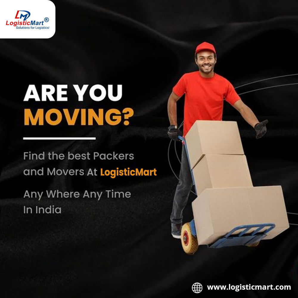 LogisticMart's tweet image. Looking For Shifting Services near you? Choose LogisticMart to get the list of trusted and verified Packers and Movers Agents.

#packermovers #shiftingservice #bookservice #homeshifting #logisticmart