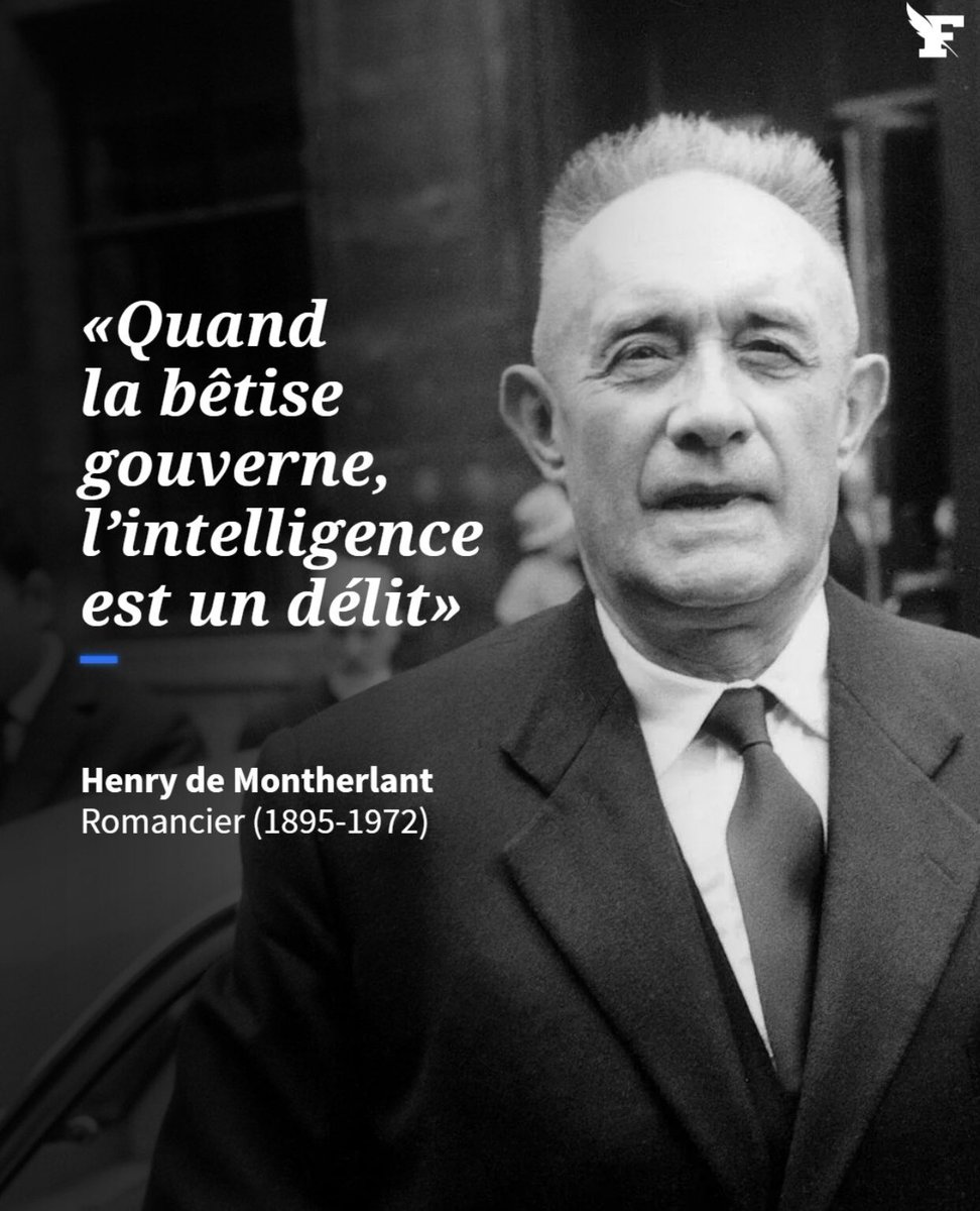 BenTweetX's tweet photo. Quand la bêtise gouverne, l’intelligence est un délit. https://t.co/oRh9PV0ZFy