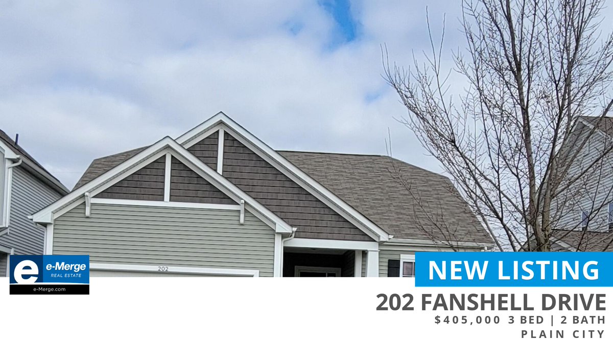 TheThorlaTeam's tweet photo. 📍 New Listing 📍 Take a look at this fantastic new property that just hit the market located at 202 Fanshell Drive in Plain City. Reach out here or at (614) 309-8660 for more information https://t.co/KKGy0BxQrf https://t.co/2TzuF4Tiow