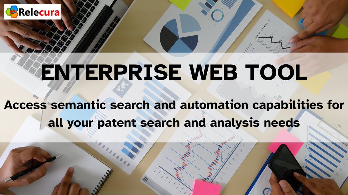 Relecura's tweet image. Relecura’s Enterprise Web Tool, an AI-powered tool, incorporates semantic search with automation capabilities, categorizes patent portfolios into hierarchical categories, and ensures high levels of accuracy!
#enterprisewebtool #ai #semanticsearch #automationcapabilities #relecura