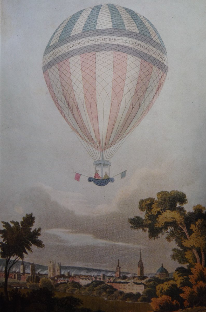 Tonight! Mark Davies will be telling the story of the first English aeronaut, James Sadler, and the sad death of his son Windham. Come and hear about Oxford's 'King of all Balloons' - 6pm at Rewley House. Free to all, no booking needed.