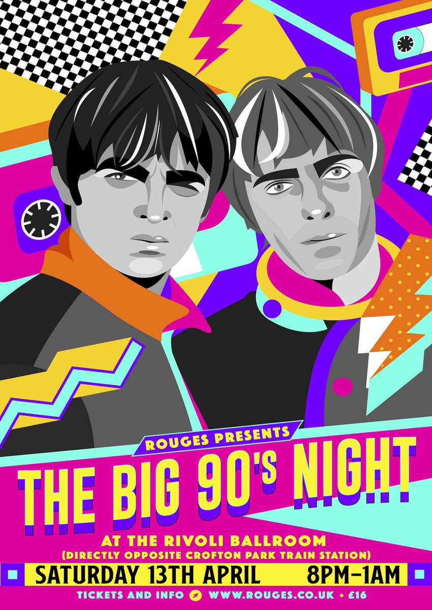 The first BIG 90s NIGHT of 2024 is happening this Saturday at the Rivoli we have sold out, unfortunately we haven’t any tickets available on the door. We will be back with another one on Saturday 13th April …-80s-disco-and-funk.designmynight.com/6551f3de7ec98c…
