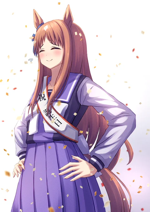 ホントはグラスちゃんの誕生日にこのイラストをあげたかったのです… 