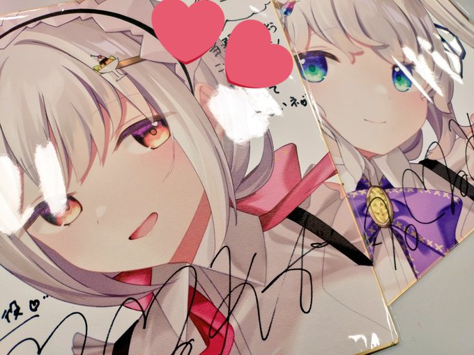 お待たせしましたぁー!!
愛玩おま◯こメイドのサイン色紙を発送してまいりましたー!

当選された、森です様、daichi様、おめでとうございますっ✨✨ 