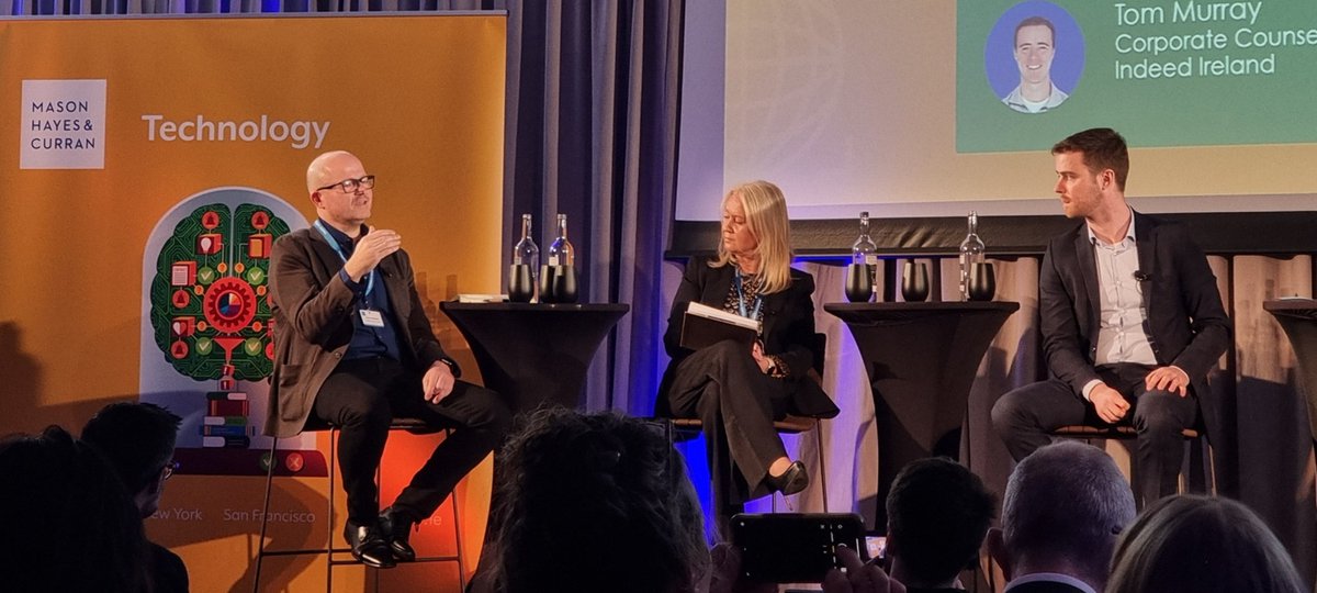 its_JCool's tweet image. Weaving a delicate, regulatory-compliance path through the AI adoption maze - insights led by Brian McEillgot #mhctech