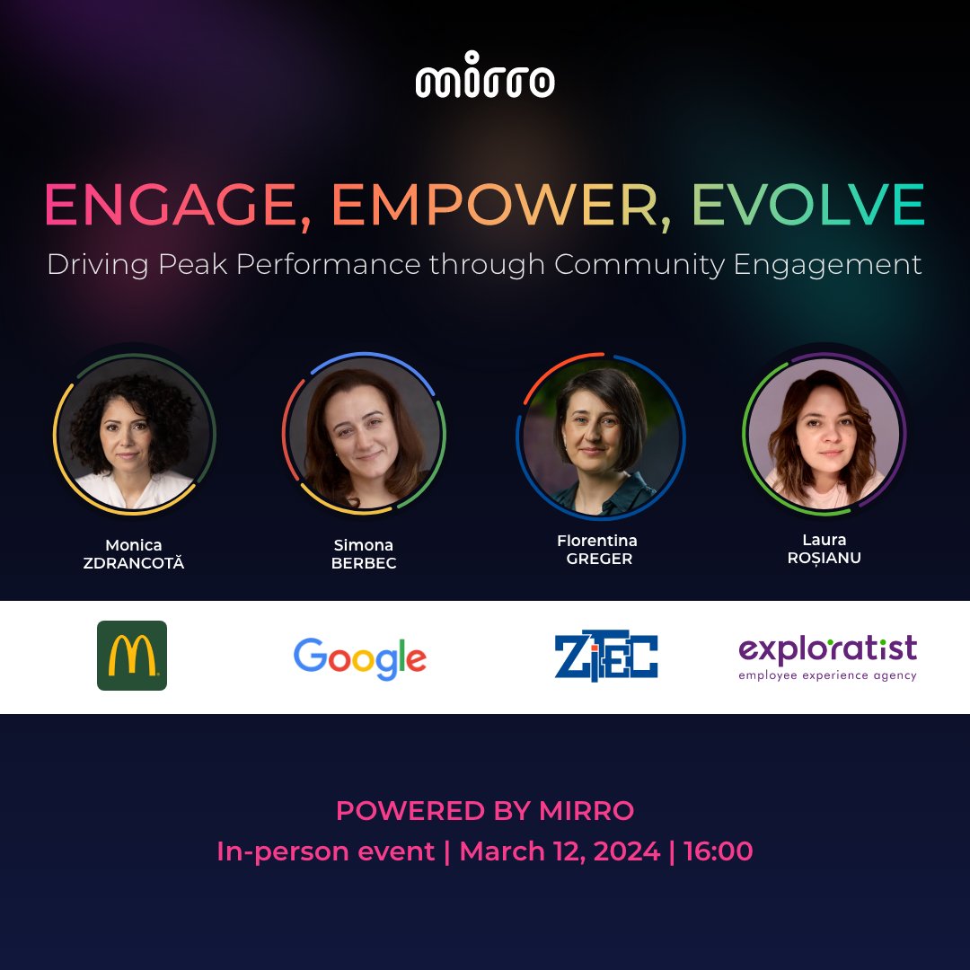 📆 Mark Your Calendar - March 12th! 🚀
In just 6 days, you’ll unlock the secrets to building thriving and engaged workplace communities at our upcoming event! 🌟 See you there!
#leadership #workplacecommunity #event