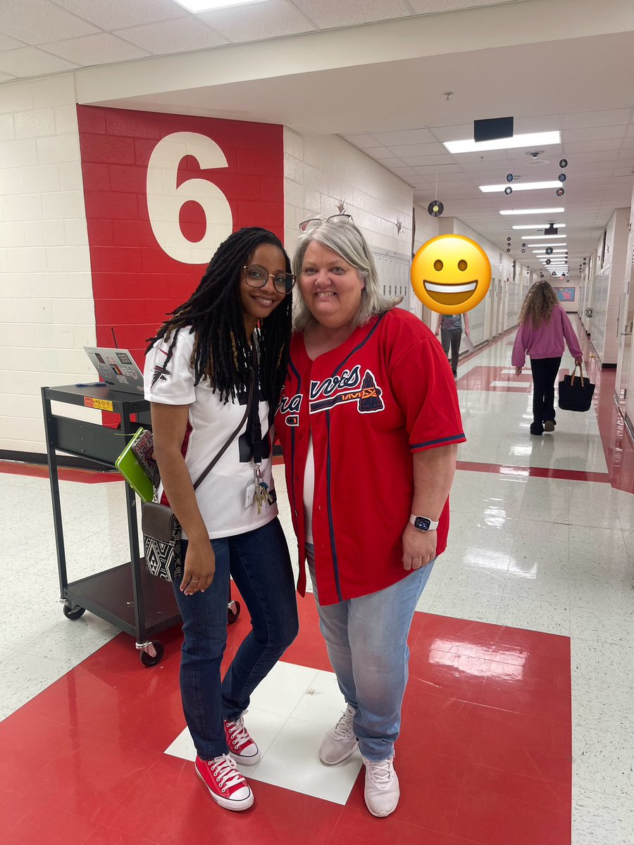 Yesterday, we celebrated Students with exceptionalities with jerseys as we are a TEAM when celebrating our abilities! Myself and @Geretia1108 are enjoying Exceptional Student Spirit Week at @WMSHCS #TeamofAbilities #CisForConnectivity