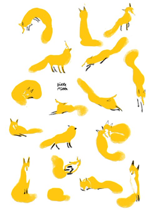 「animal focus yellow theme」 illustration images(Latest)