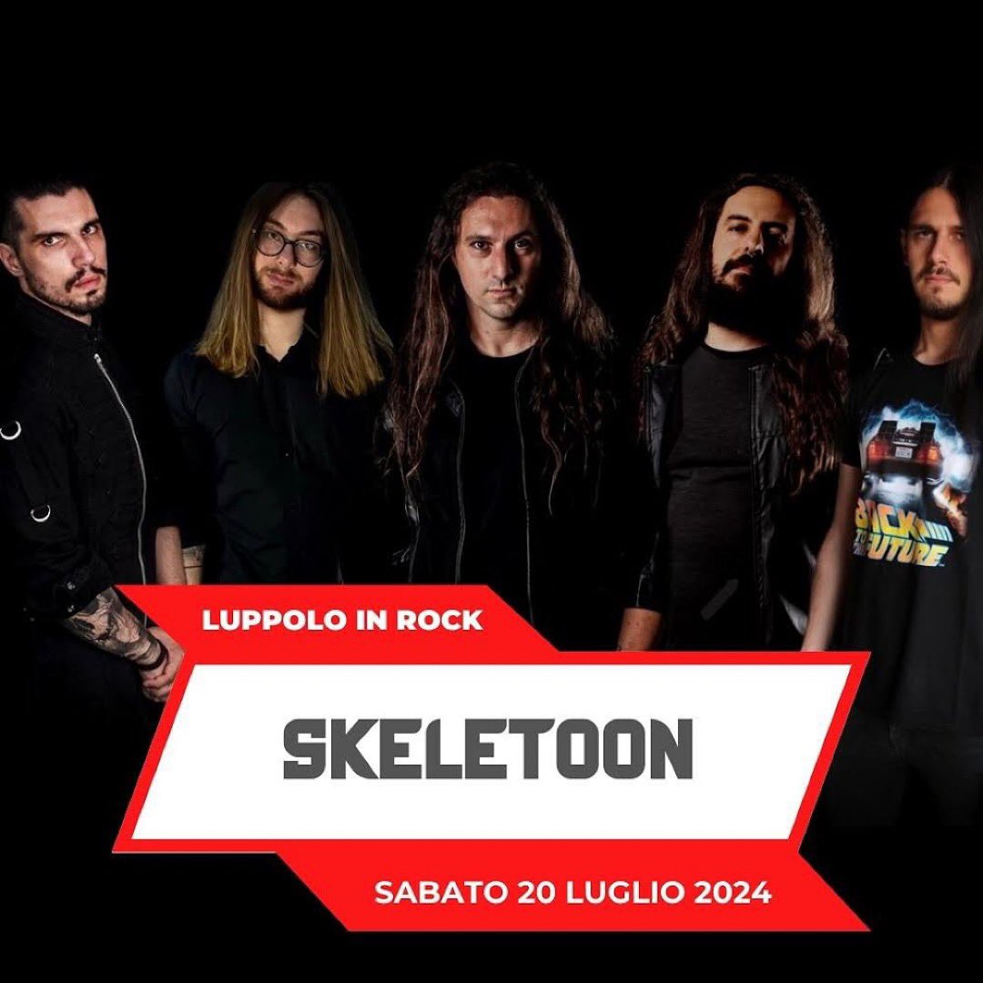 TomiFooler's tweet photo. Live Alert!!!
July 20th, @skeletoonband + GAMMARAY / ALESTORM @ Luppolo in Rock

Follow the link
https://t.co/xSby2kteUh https://t.co/QWtfxdm8Y7