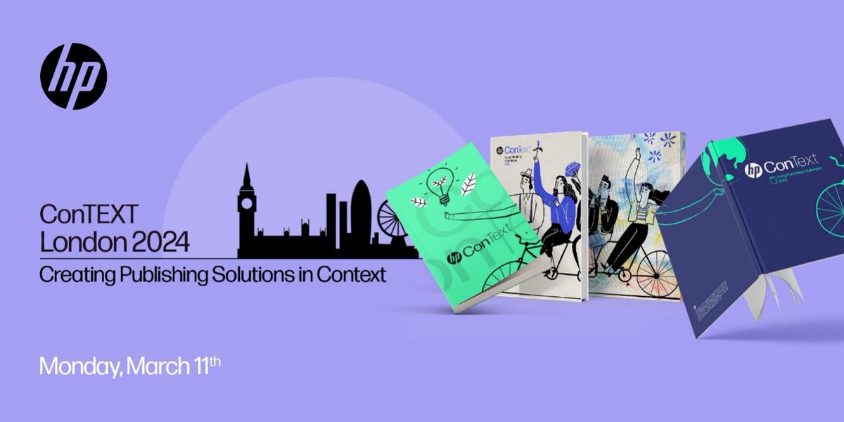 There's less than a week to go until HP's ConTEXT London! Will you be joining us? This conference designed for book publishers and printers will provide clarity on what regulations are coming and an opportunity to create consistency in reporting. britishprint.com/bpif-events/?a…