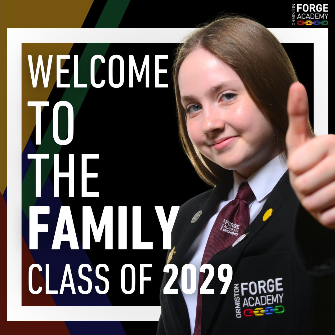 Over the weekend our new year 7s (joining us in September) found out they had a place here at Forge and we can’t wait to welcome them to the Forge Family! Look out for your welcome pack in the post and we’ll see you in September! Congratulations class of 2029🎉