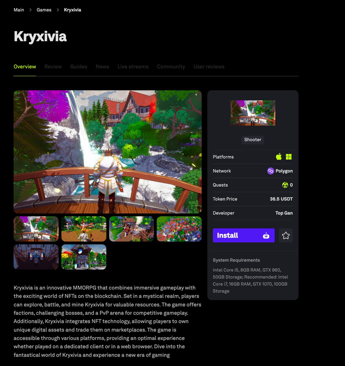 Unleash the magic within with Kryxivia - now available on <a href="/GGEM_LAUNCHER/">GGEM</a>! 🪄

Download now and let the adventure begin! ⚔️

app.ggem.gg