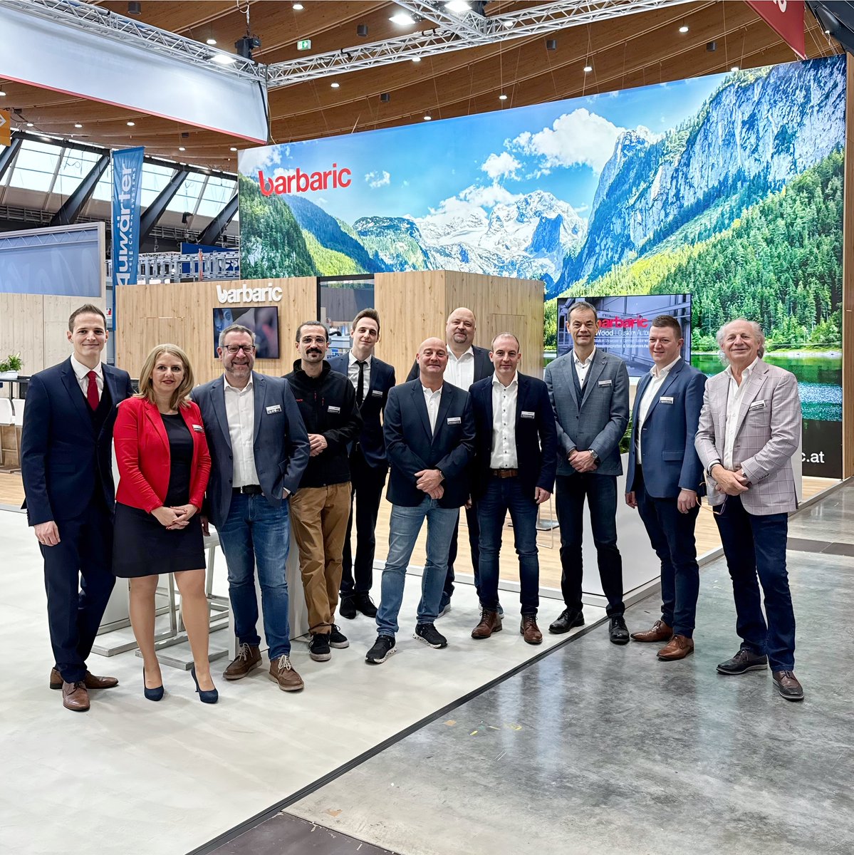 🙌 Our #BarbaricDreamTeam welcomes you to our booth 511 at 'Dach + Holz International' 2024 in Stuttgart.

#barbaric #ideasthatmove #dachholz2024