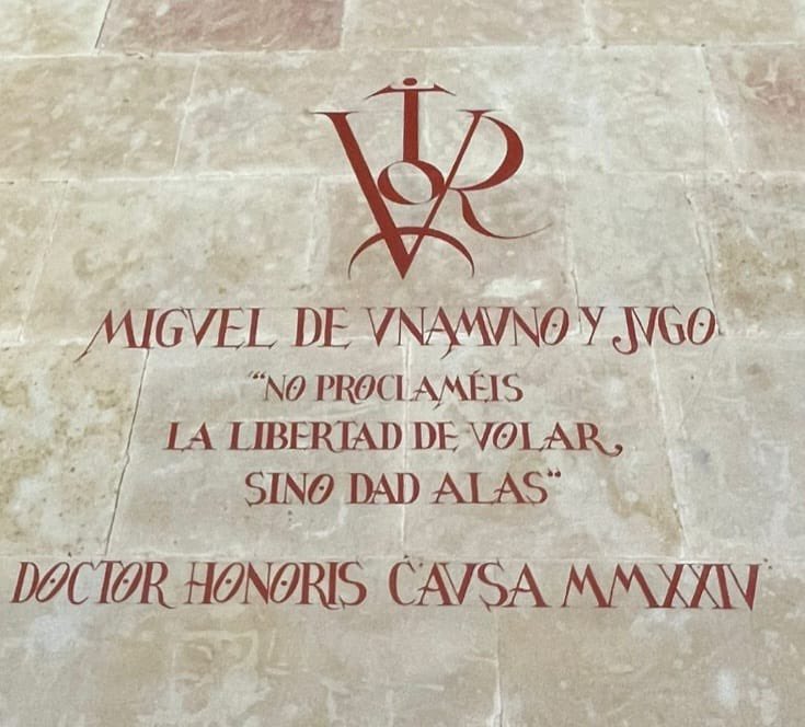 RicardoR_Usal's tweet image. “No proclaméis la libertad de volar sino dad alas”.

#Unamuno