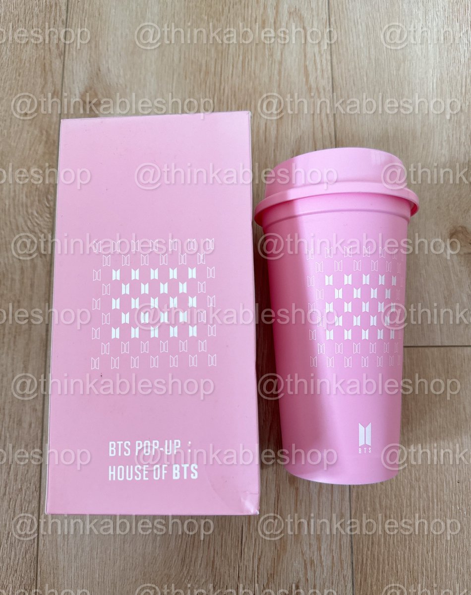 thinkableshop's tweet photo. Category 1 : Glass and Tumbler

BTS Pop-Up : House of BTS Reusable Tumbler (PINK)
Condition : Never used, box slight dent
Price : RM55
Postage :
WM : RM8
EM : RM12
#pasarBTS #pasarBTSMY #BTS #BTSARMY https://t.co/K3BfYMnT7O