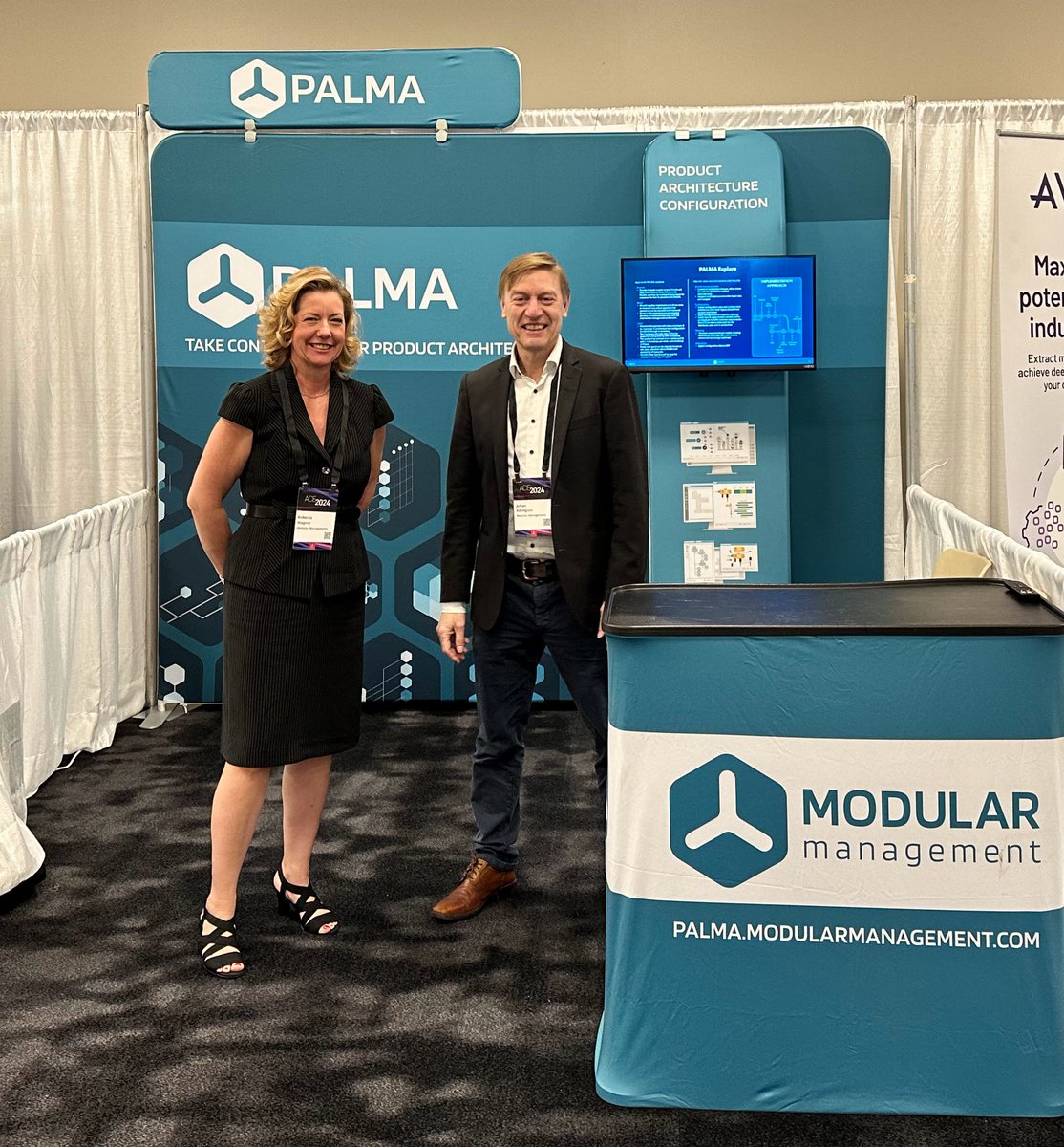 If you're in Fort Worth this week for #ACE2024, chat with our experts in booth #16 to learn how to connect product roadmaps and increase efficiency using a modular information model.

#PALMASoftware #ModularManagement #Aras #PLM #ArasInnovator